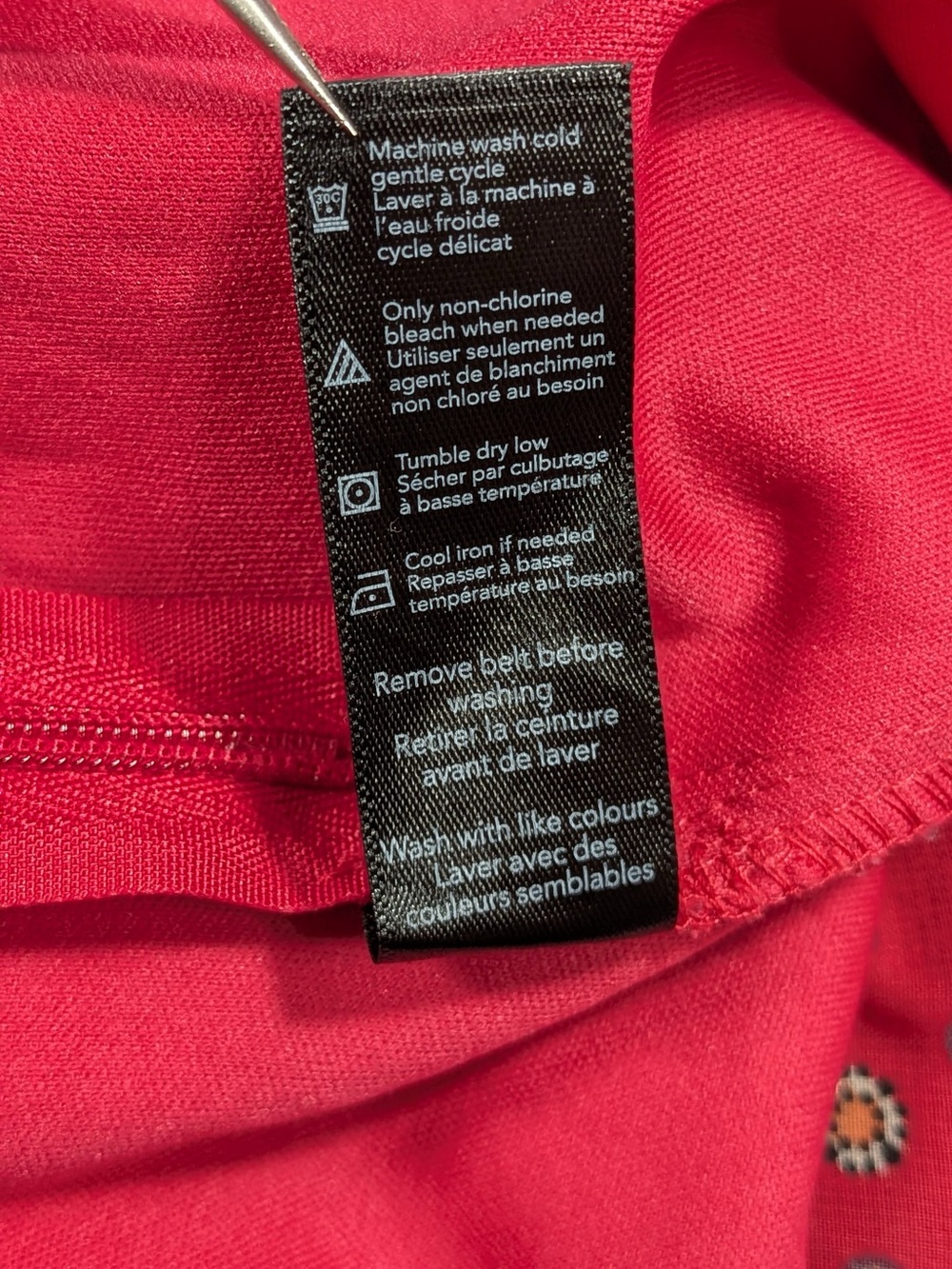 G:21 Red Flowy Shorts- missing belt - Picture 8 of 8